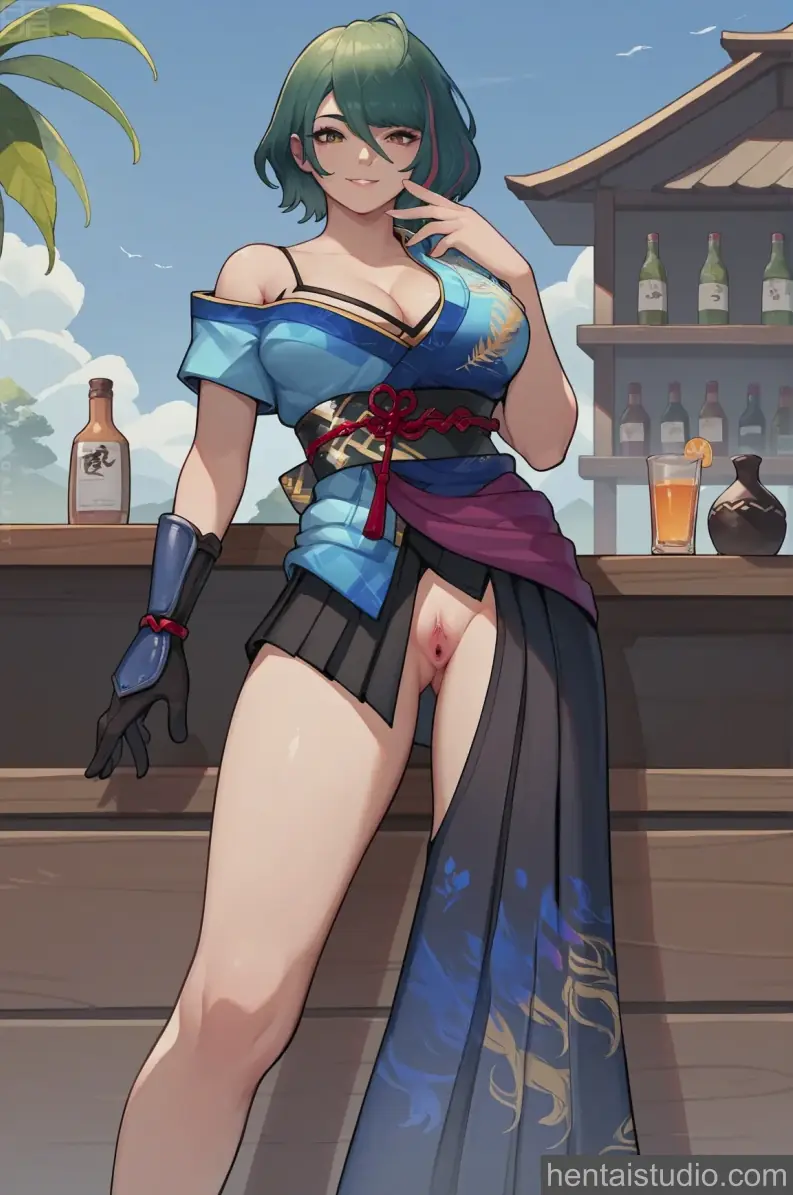 Tamaki from Dead Or Alive hentai art 21 of 40
