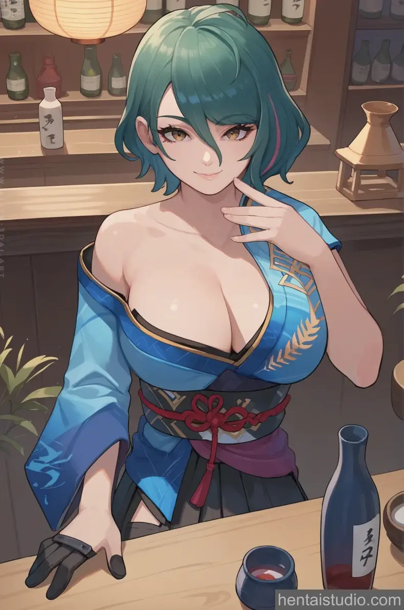 Tamaki from Dead Or Alive hentai art 3 of 40