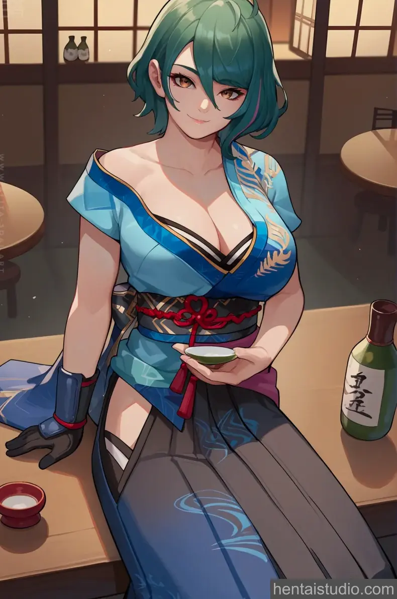 Tamaki from Dead Or Alive hentai art 38 of 40