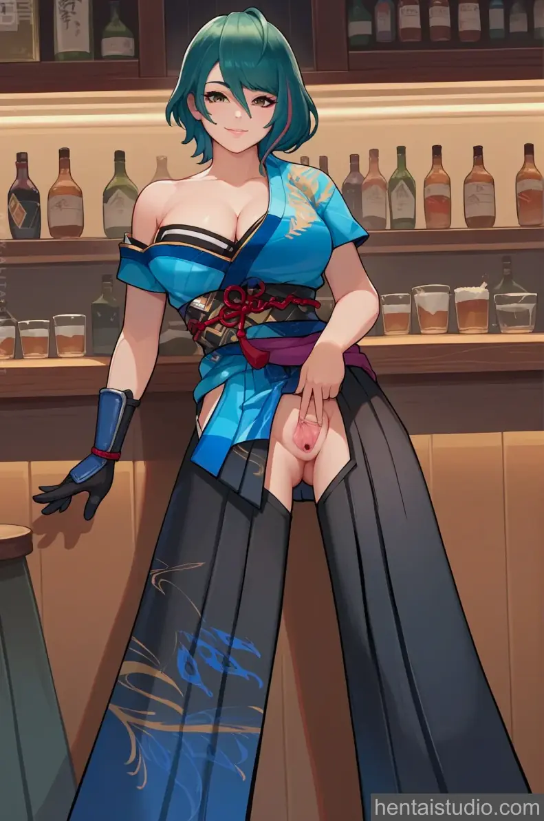 Tamaki from Dead Or Alive hentai art 5 of 40