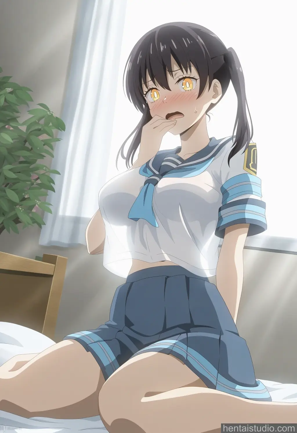 Tamaki Kotatsu from Fire Force hentai art 49 of 50