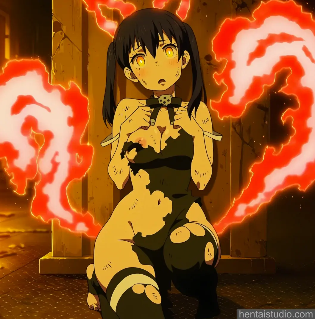 Tamaki Kotatsu from Fire Force hentai art 1 of 100