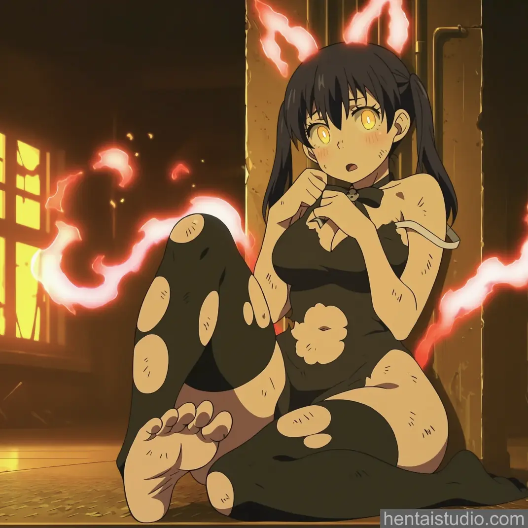 Tamaki Kotatsu from Fire Force hentai art 28 of 100