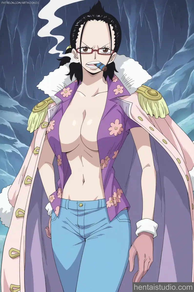 Tashigi from One Piece hentai art 1 of 39