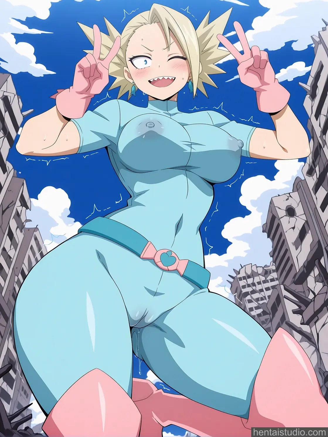 Tatami Nakagame from My Hero Academia hentai art 2 of 16