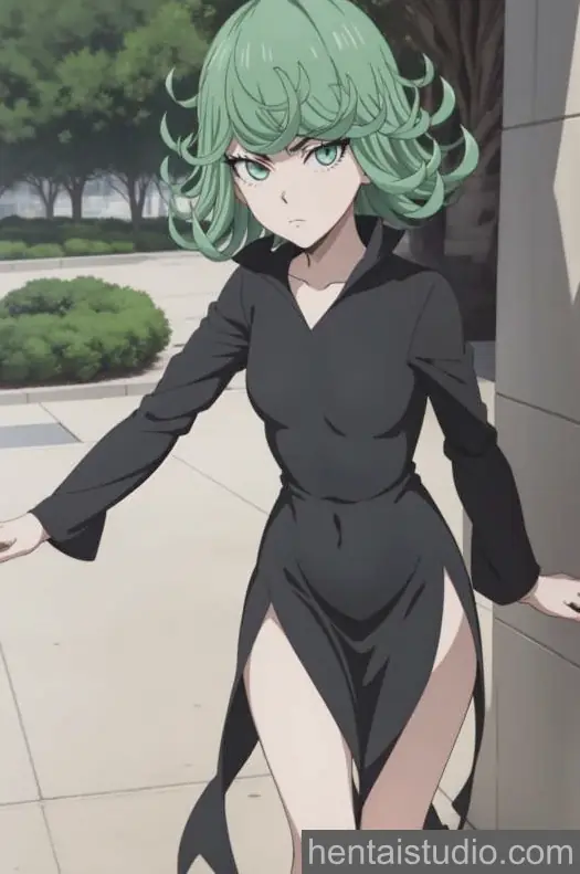 Tatsumaki from One Punch Man hentai art 2 of 16