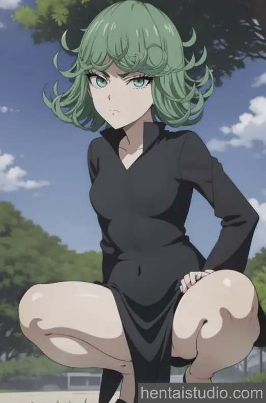 Tatsumaki from One Punch Man hentai art 3 of 16