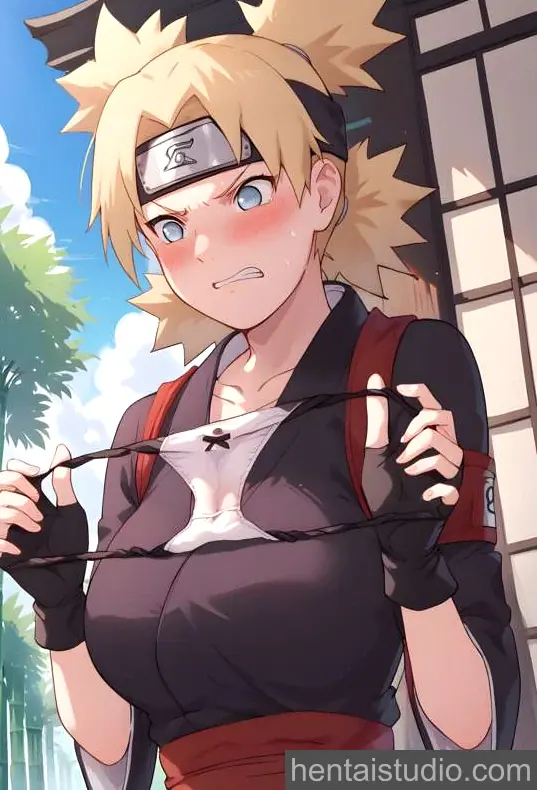Temari from Naruto hentai art 7 of 35