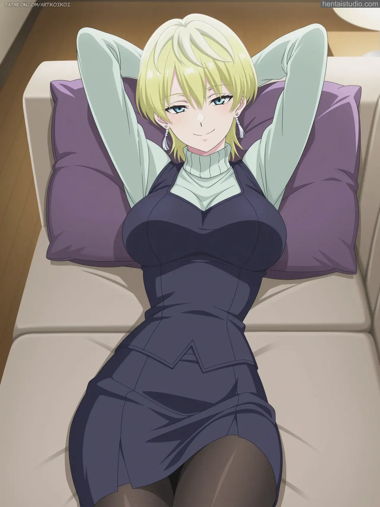 Tenka Izumo from Chained Soldier hentai art 1 of 47