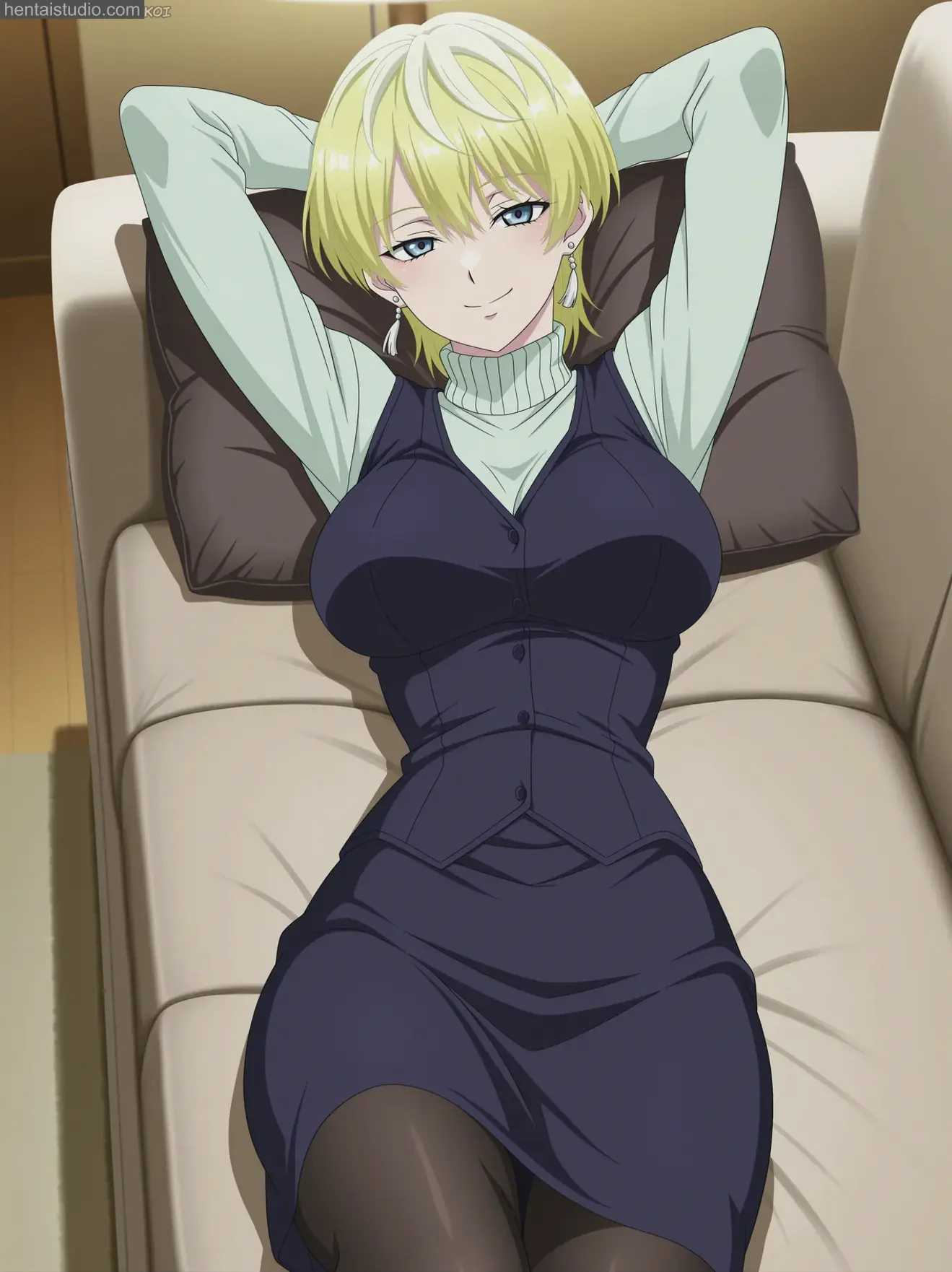 Tenka Izumo from Chained Soldier hentai art 15 of 47