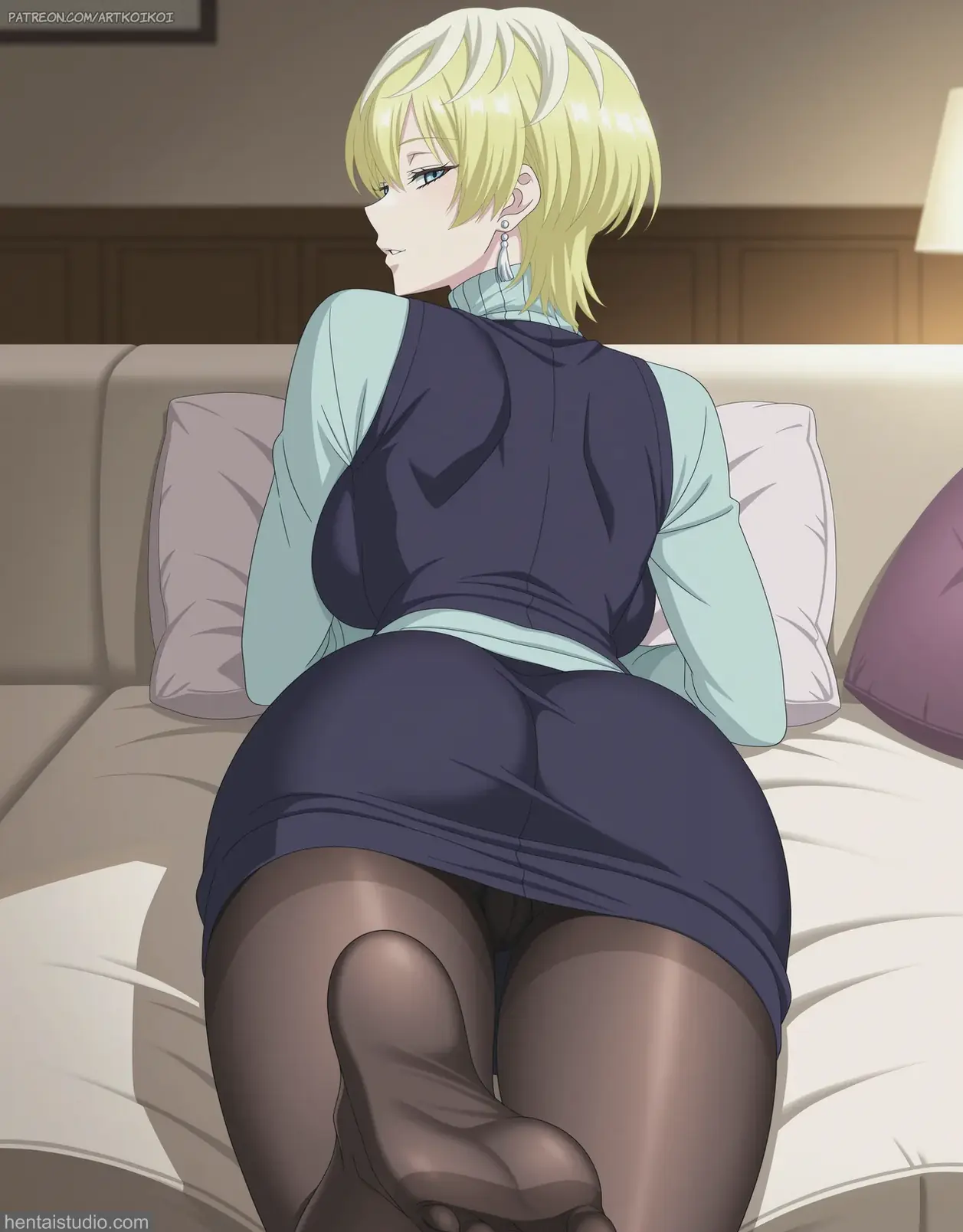 Tenka Izumo from Chained Soldier hentai art 16 of 47