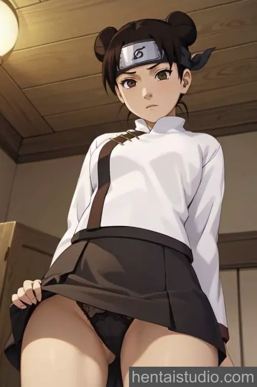Tenten from Naruto hentai art 1 of 36
