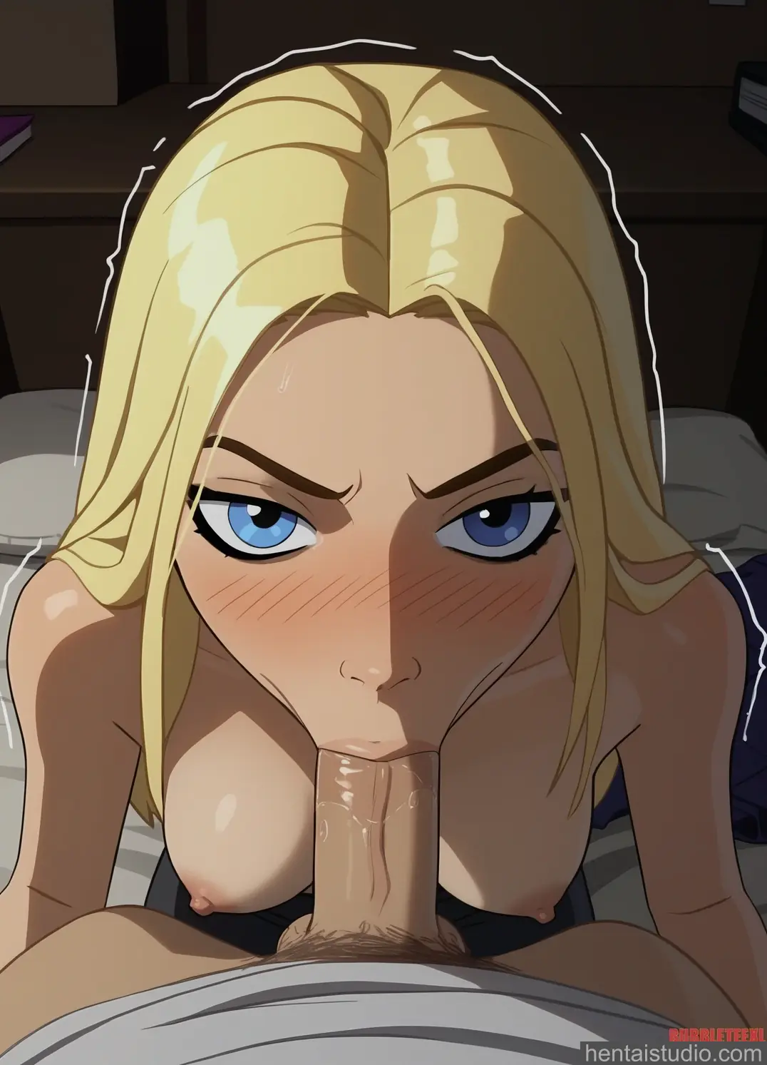 Terra from Teen Titans hentai art 6 of 32