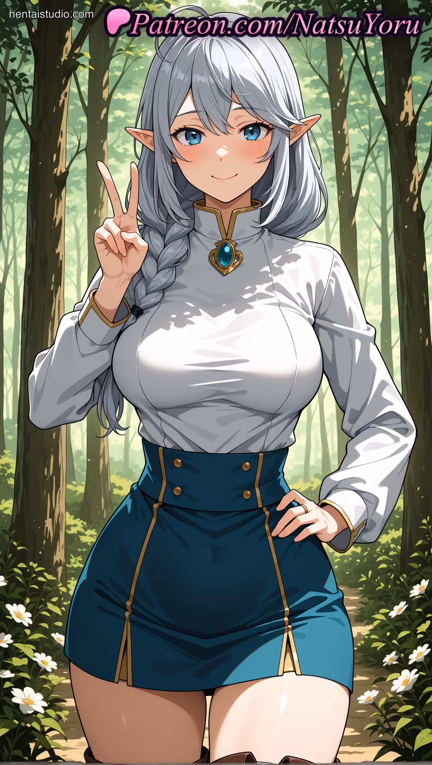 Tessia Eralith - The Beginning After the End (TBATE) - Hentai Gallery 7 - 30 Images — image 2 of 30