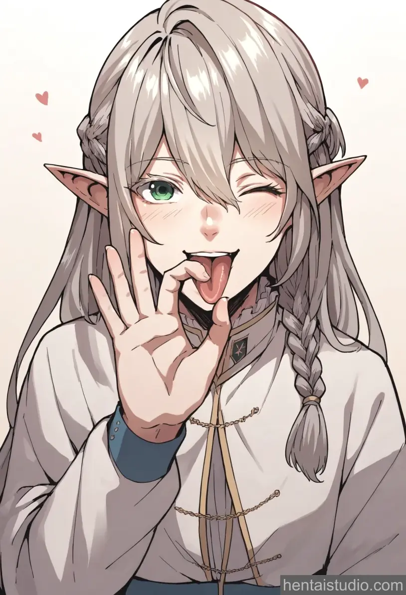 Tessia Eralith from The Beginning After The End hentai art 2 of 15