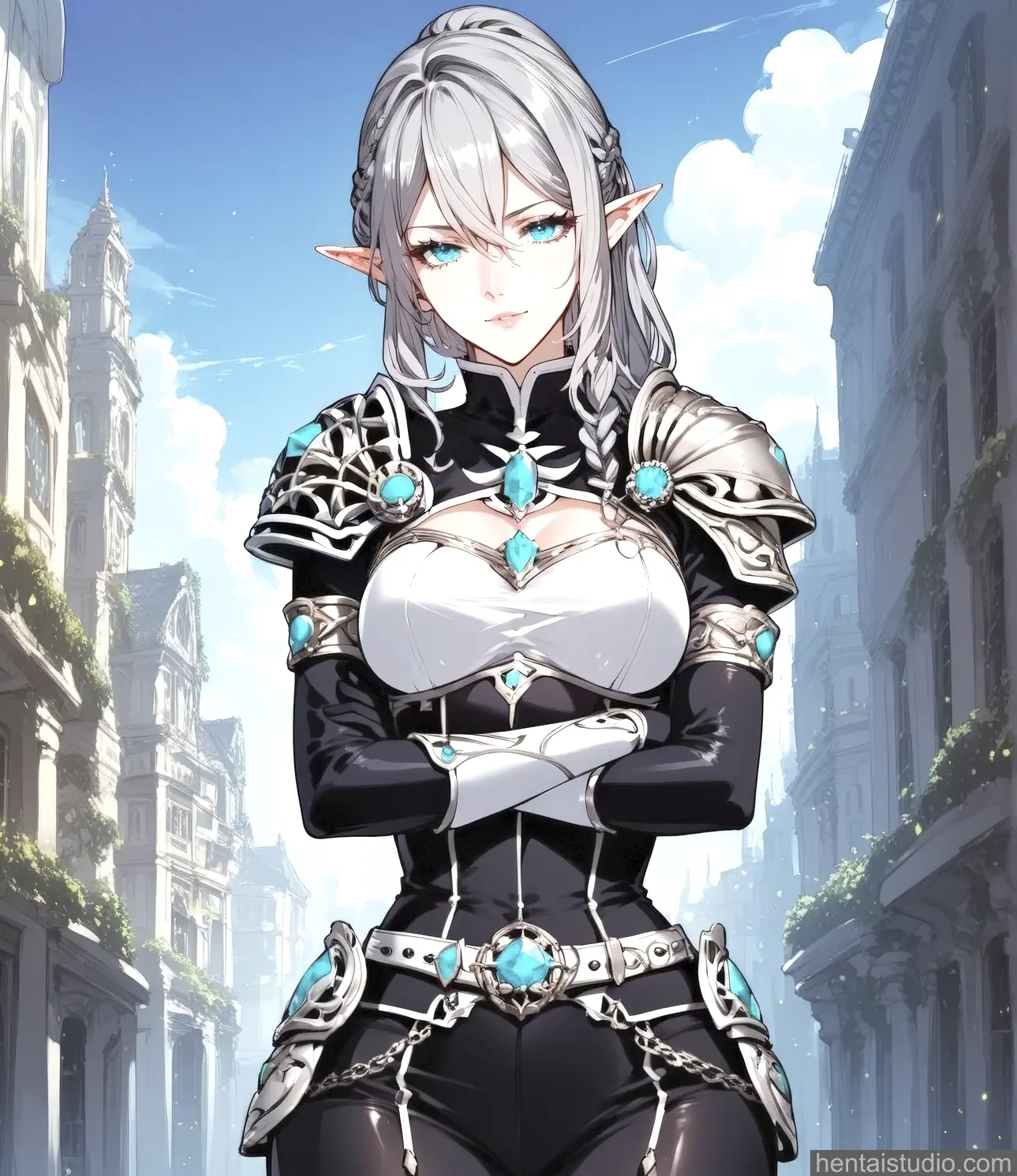 Tessia Eralith from The Beginning After The End hentai art 33 of 54