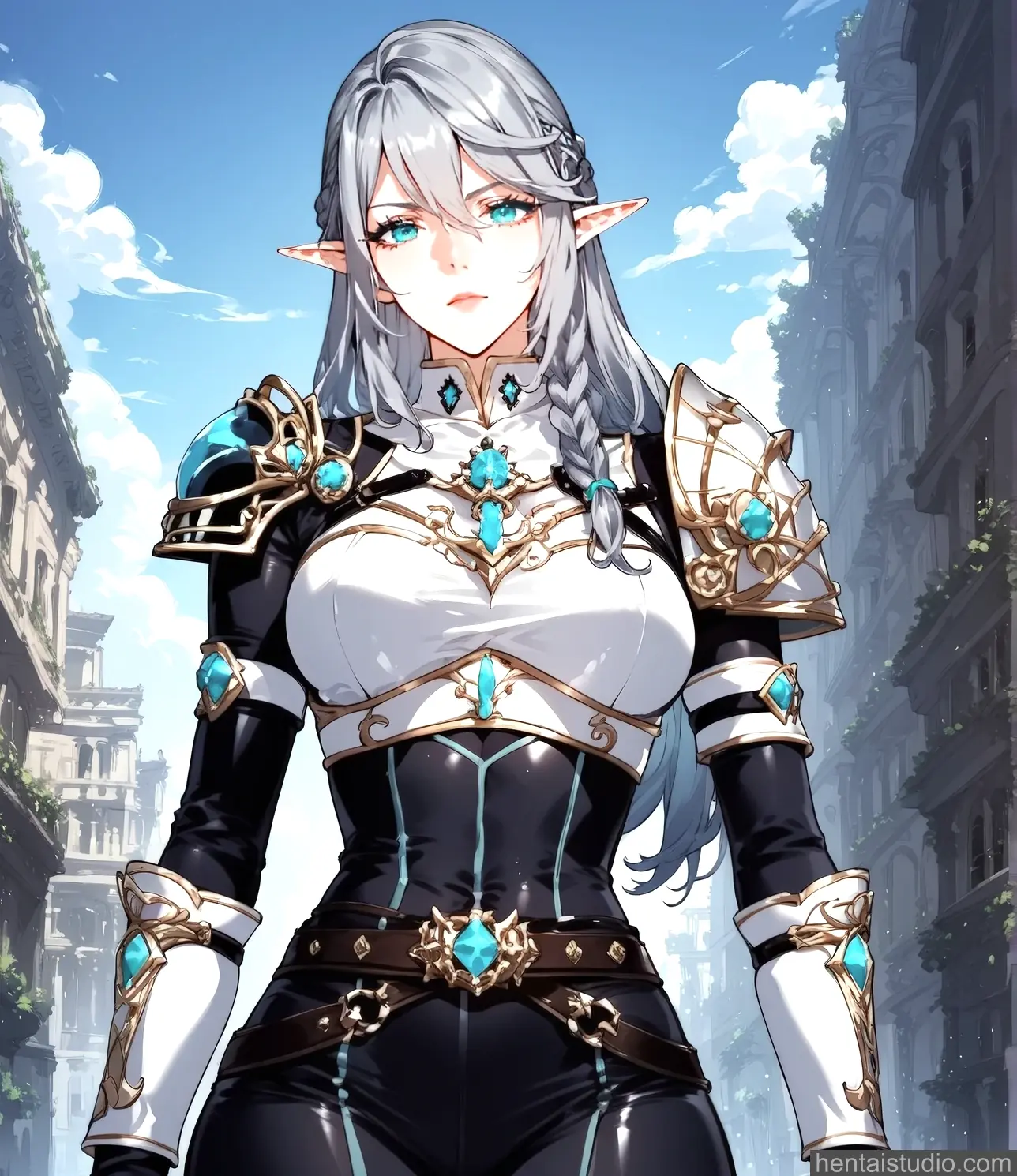 Tessia Eralith from The Beginning After The End hentai art 34 of 54