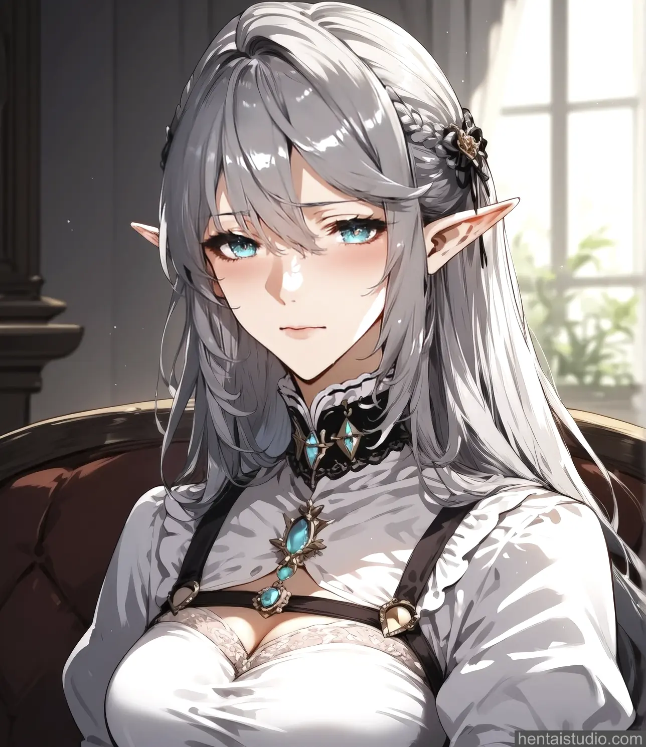 Tessia Eralith from The Beginning After The End hentai art 35 of 54