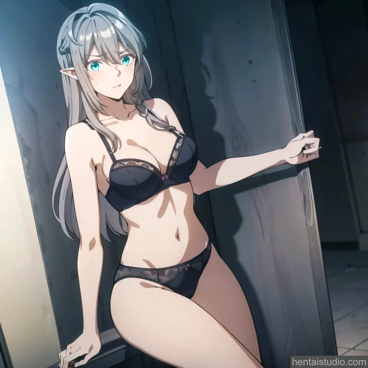 Tessia Eralith from The Beginning After The End hentai art 3 of 38