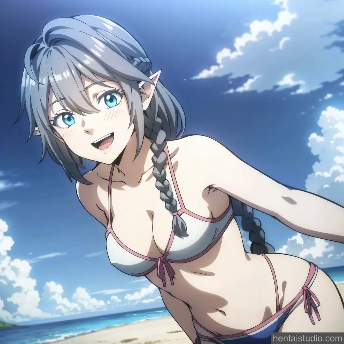 Tessia Eralith from The Beginning After The End hentai art 35 of 38