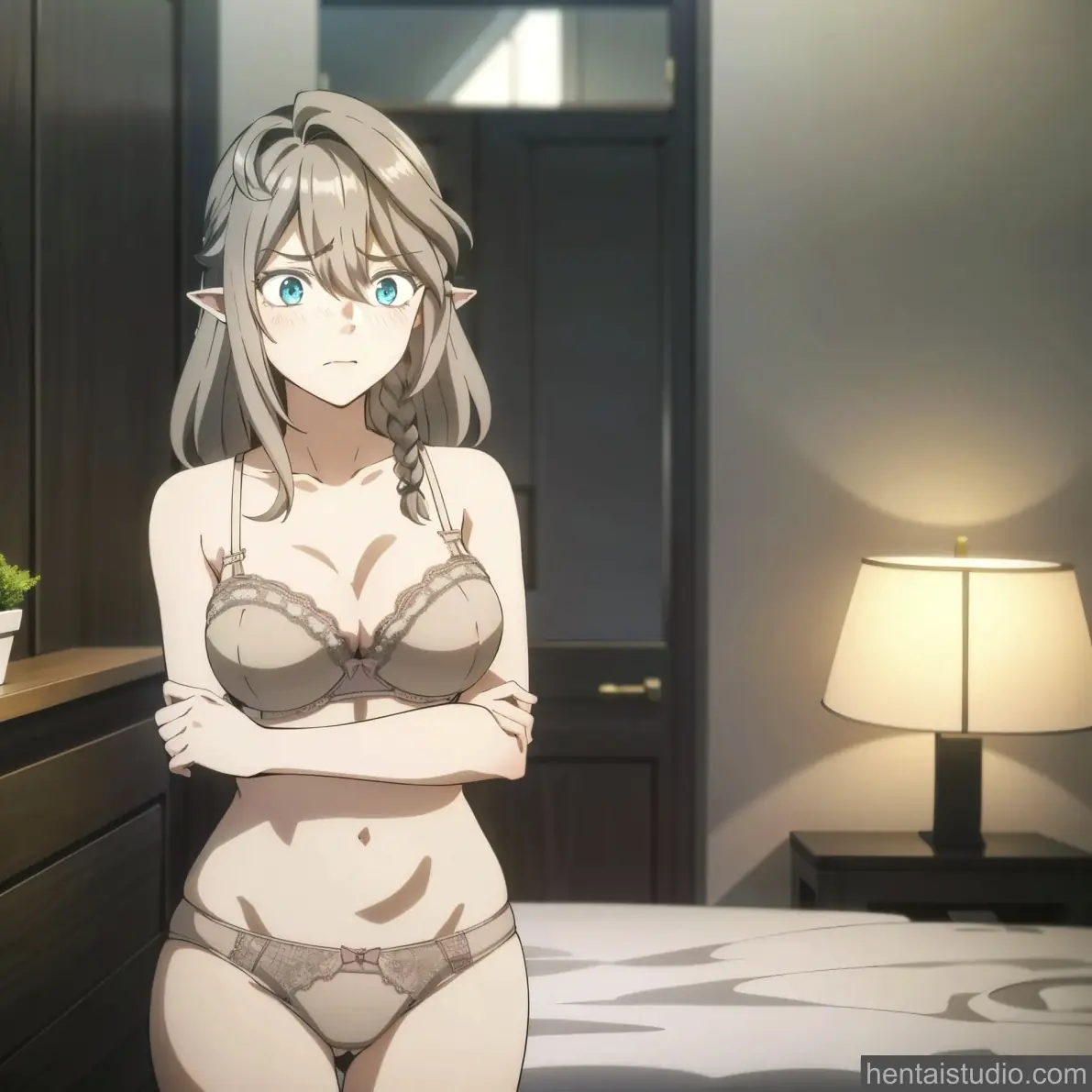 Tessia Eralith from The Beginning After The End hentai art 4 of 38