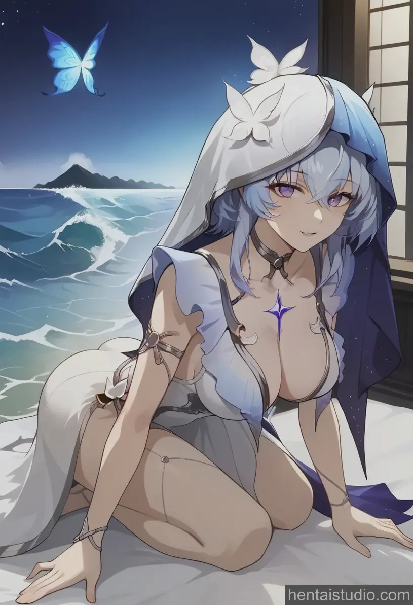 The Shorekeeper from Wuthering Waves hentai art 2 of 7