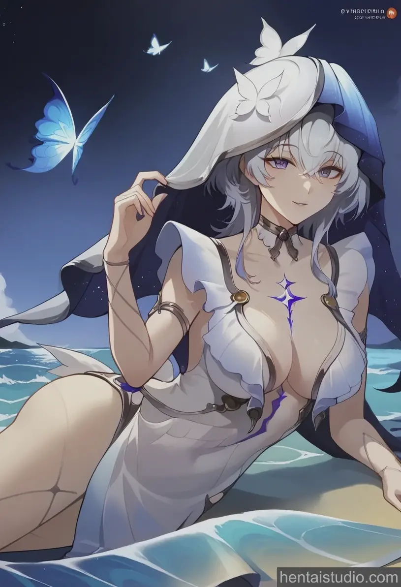 The Shorekeeper from Wuthering Waves hentai art 6 of 7