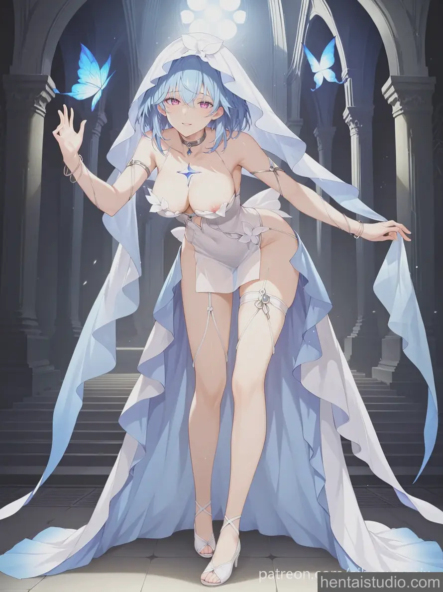 The Shorekeeper from Wuthering Waves hentai art 10 of 22