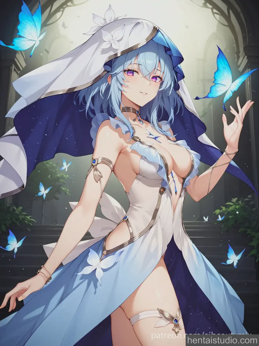 The Shorekeeper from Wuthering Waves hentai art 3 of 22