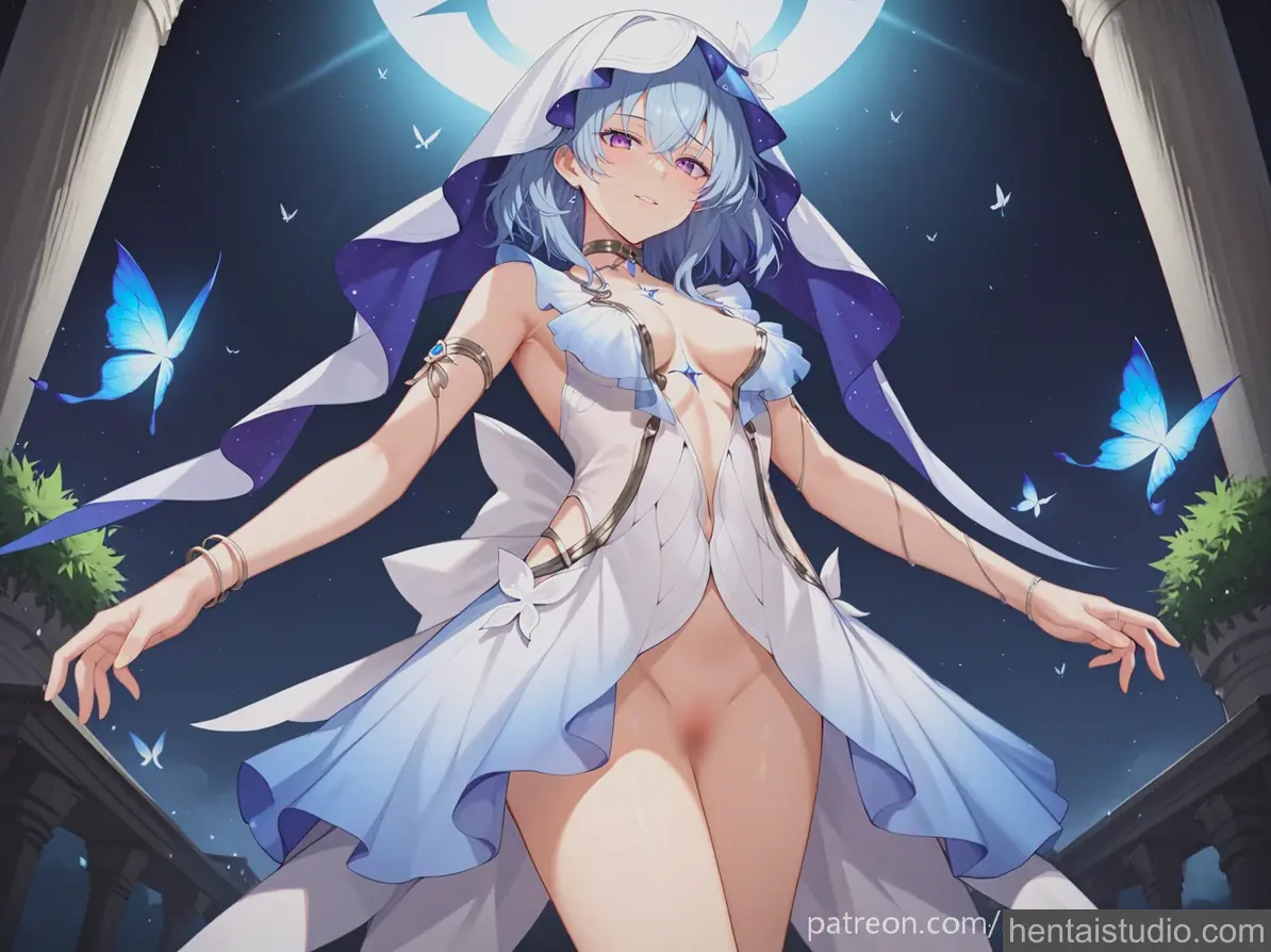 The Shorekeeper from Wuthering Waves hentai art 9 of 22