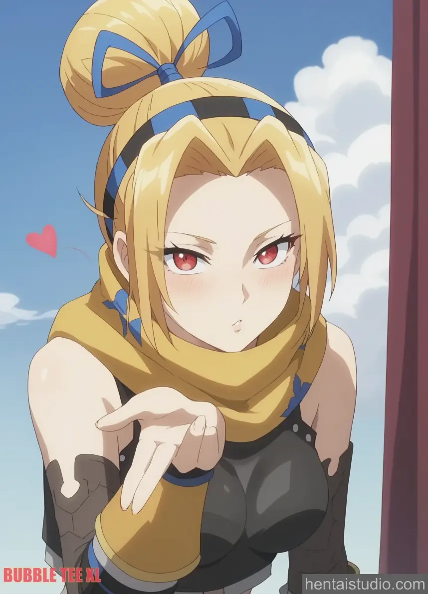 Tia from Overlord hentai art 15 of 37