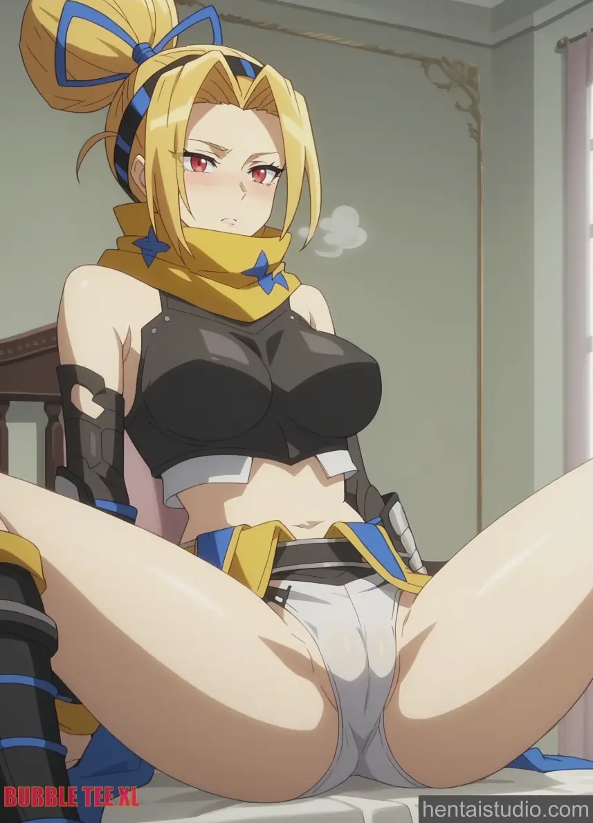 Tia from Overlord hentai art 3 of 37