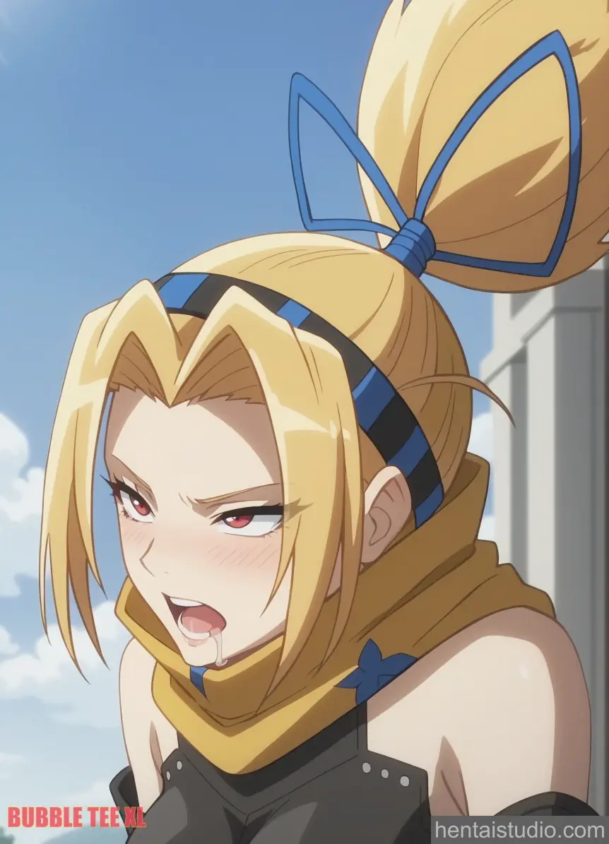 Tia from Overlord hentai art 4 of 37