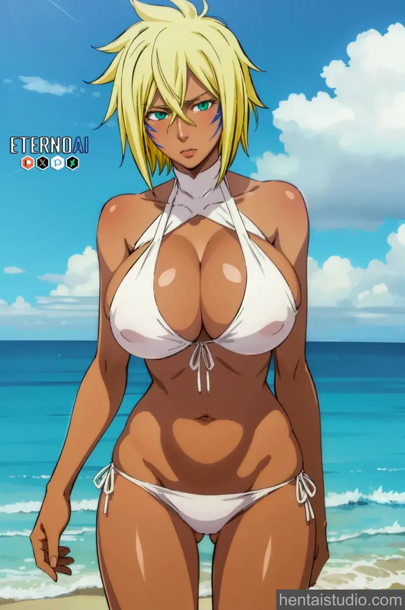 Tier Harribel from Bleach hentai art 10 of 13