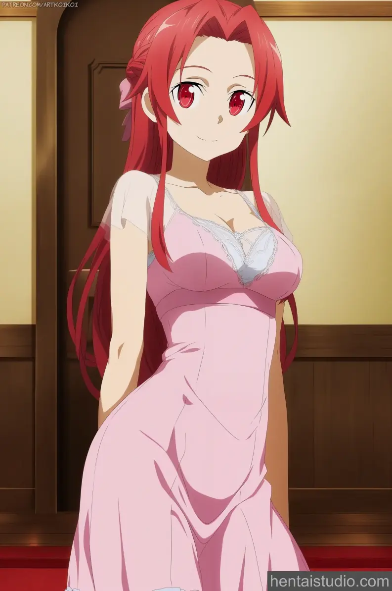 Tiese Shtolienen from Sword Art Online hentai art 12 of 25