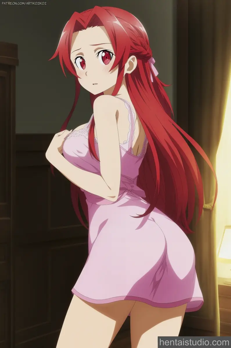 Tiese Shtolienen from Sword Art Online hentai art 19 of 25