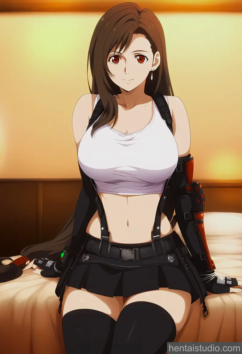 Tifa Lockhart from Final Fantasy hentai art 45 of 55