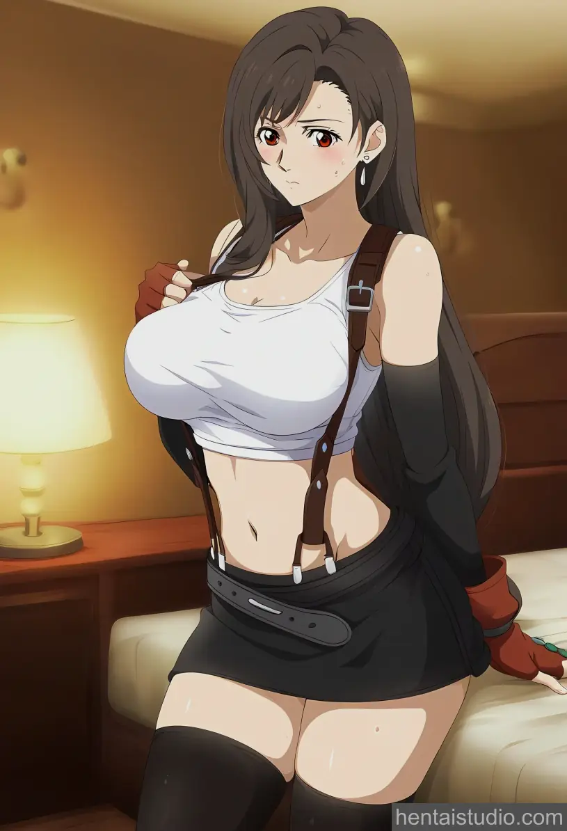 Tifa Lockhart from Final Fantasy hentai art 52 of 55