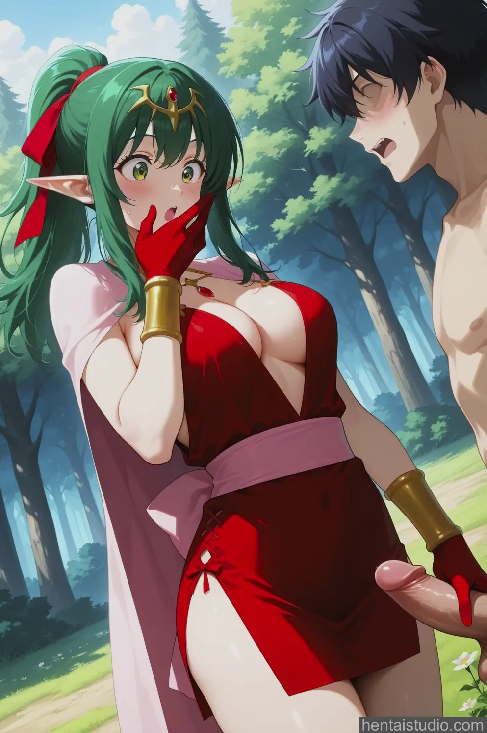 Tiki from Fire Emblem hentai art 10 of 75