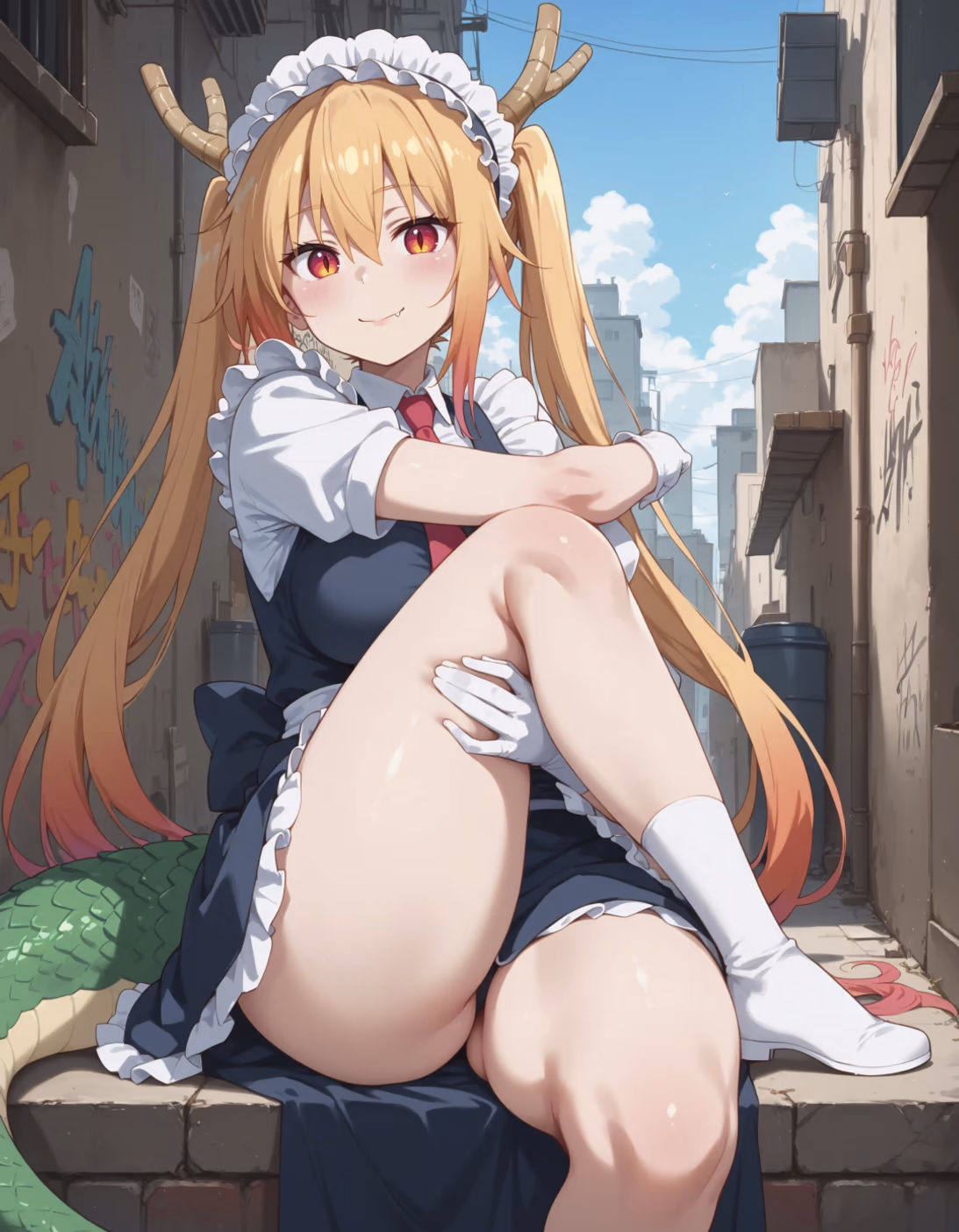 Tohru - Miss Kobayashi's Dragon Maid (Kobayashi-san Chi no Maid Dragon) - Hentai Gallery 2 - 14 Images — image 3 of 14