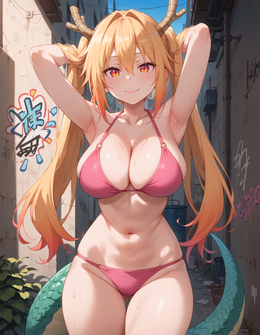 Tohru - Miss Kobayashi's Dragon Maid (Kobayashi-san Chi no Maid Dragon) - Hentai Gallery 2 - 14 Images — image 6 of 14