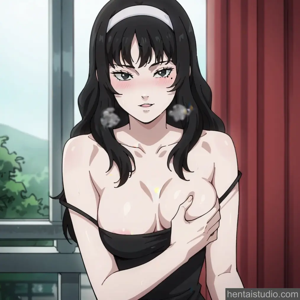 Tomie from Junji Ito Collection hentai art 3 of 21