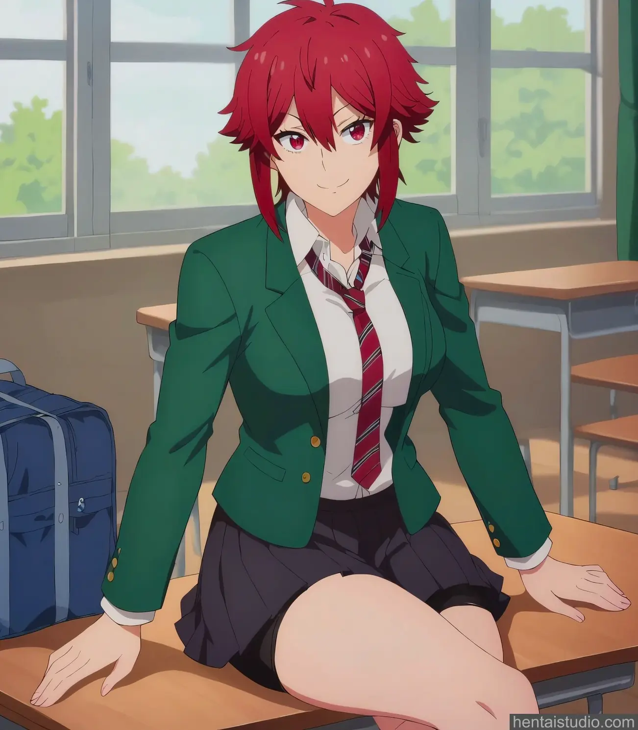 Tomo Aizawa from Tomo Chan Is A Girl hentai art 2 of 48