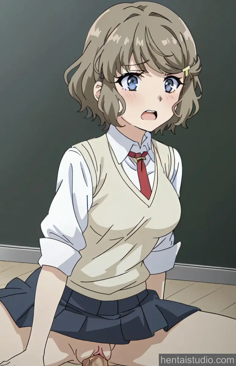 Tomoe Koga from Rascal Does Not Dream Of Bunny Girl Senpai hentai art 12 of 55