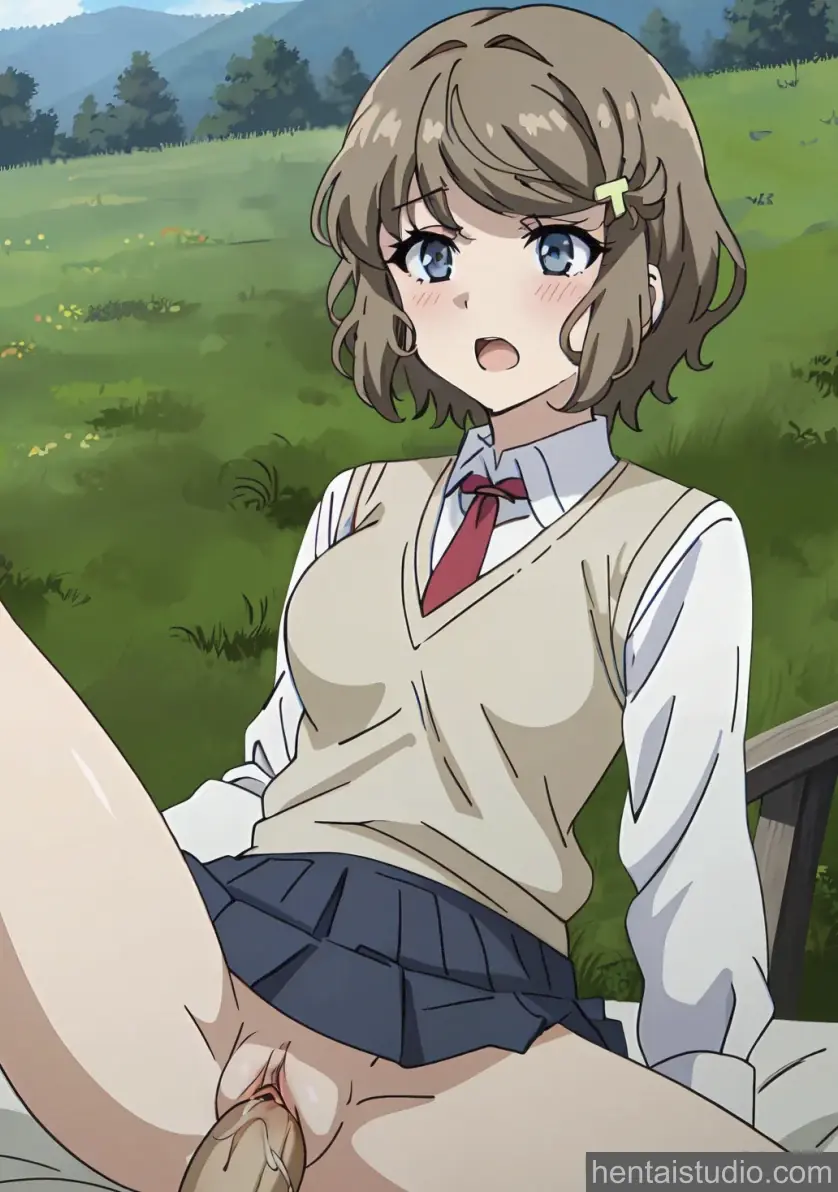 Tomoe Koga from Rascal Does Not Dream Of Bunny Girl Senpai hentai art 3 of 55