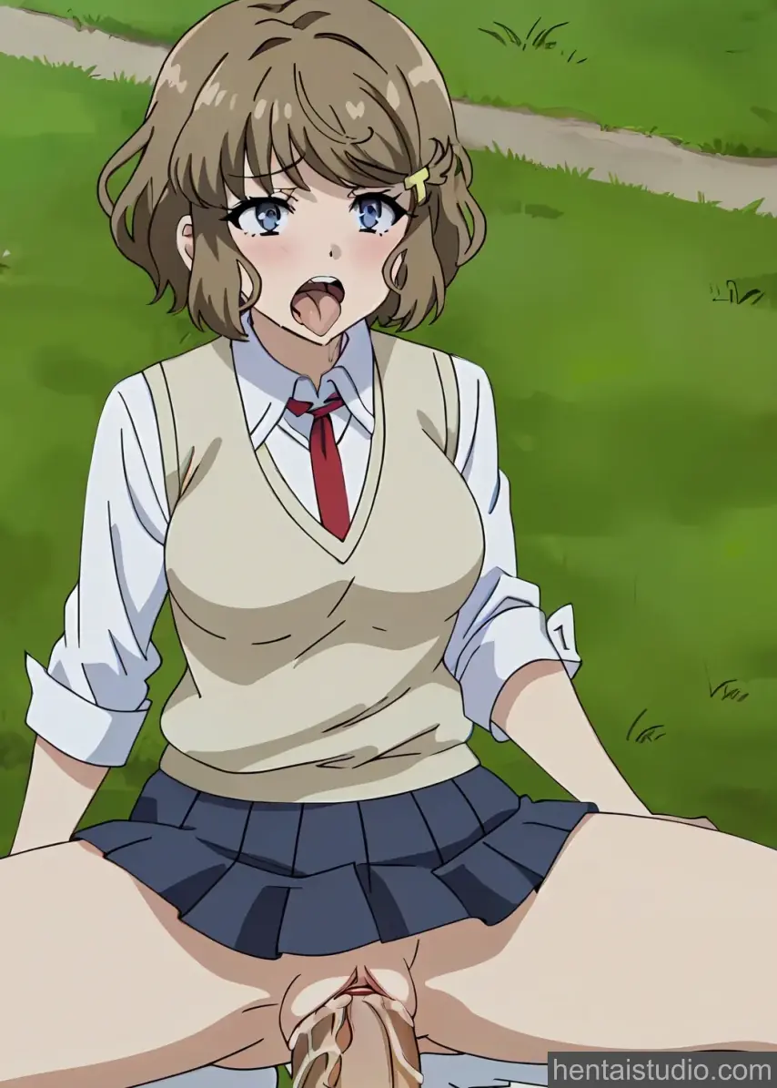 Tomoe Koga from Rascal Does Not Dream Of Bunny Girl Senpai hentai art 43 of 55