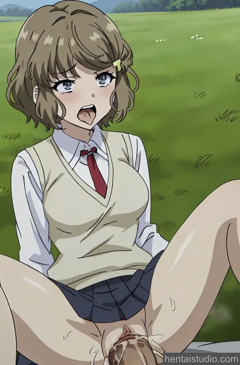 Tomoe Koga from Rascal Does Not Dream Of Bunny Girl Senpai hentai art 48 of 55