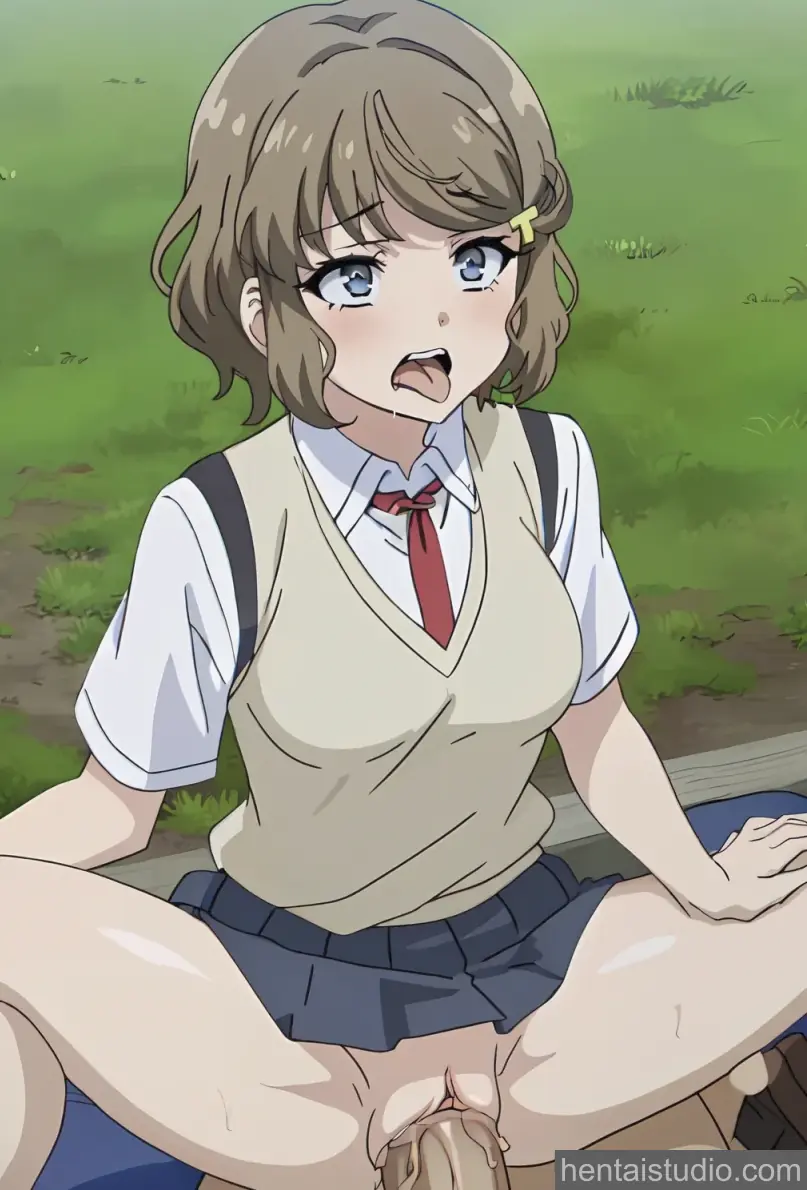 Tomoe Koga from Rascal Does Not Dream Of Bunny Girl Senpai hentai art 50 of 55
