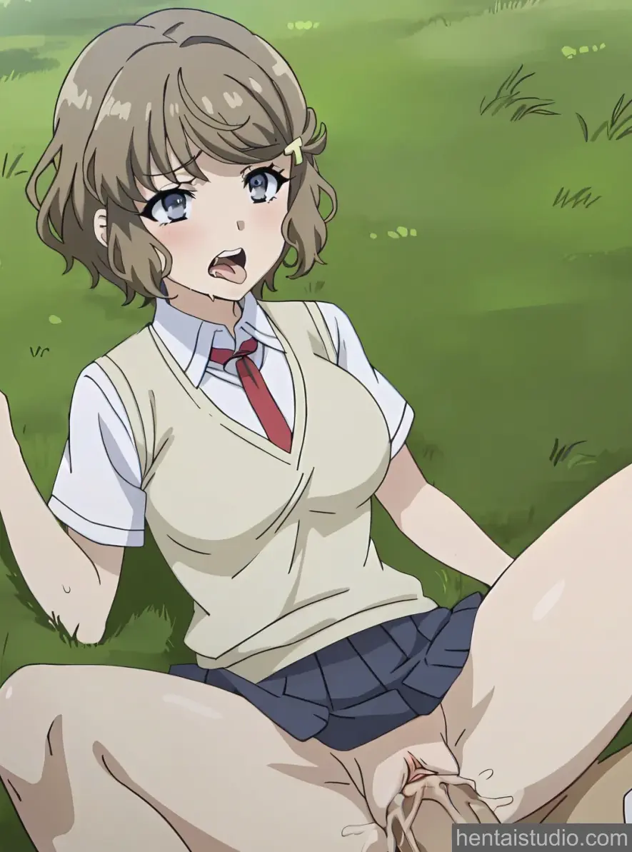 Tomoe Koga from Rascal Does Not Dream Of Bunny Girl Senpai hentai art 52 of 55