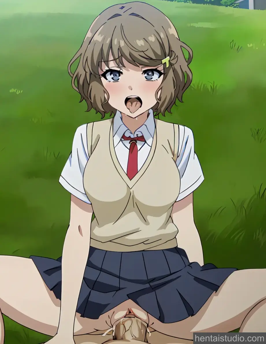 Tomoe Koga from Rascal Does Not Dream Of Bunny Girl Senpai hentai art 53 of 55